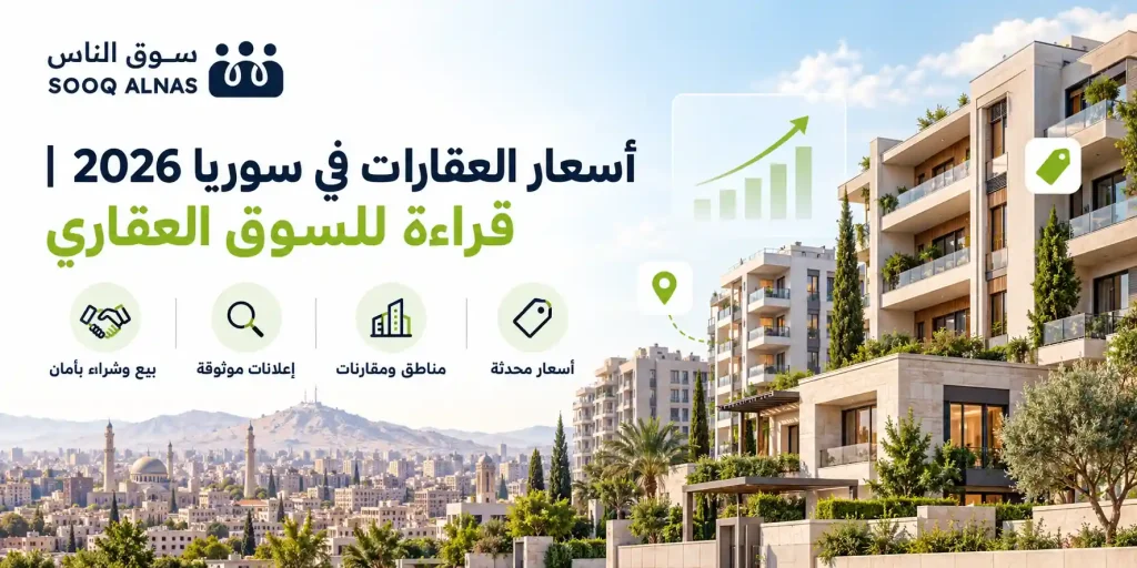 أسعار العقارات في سوريا 2026 _ قراءة للسوق العقاري
