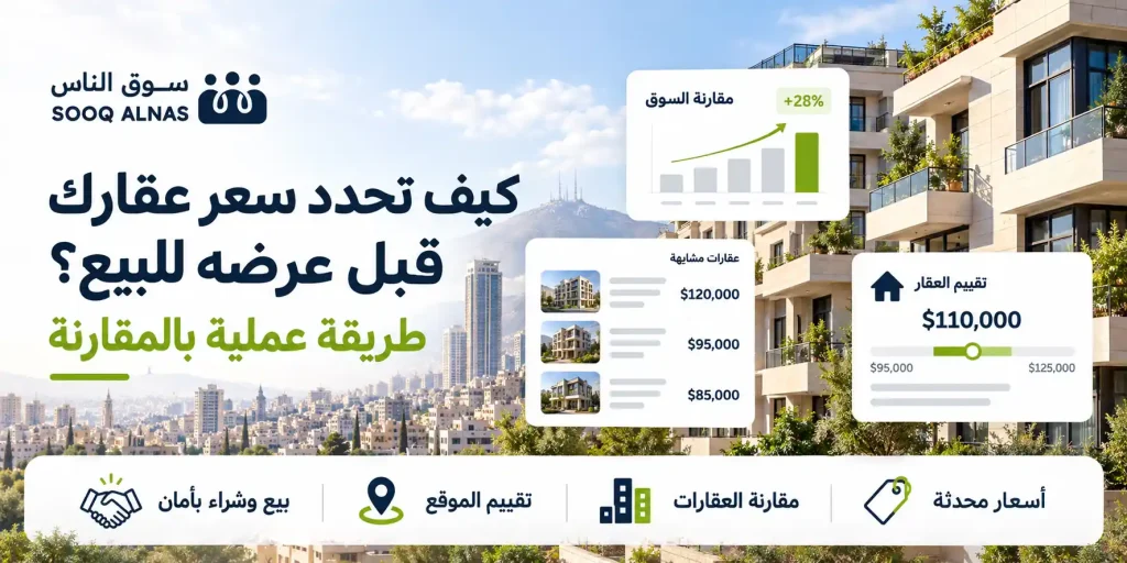 كيفية تحديد سعر العقار